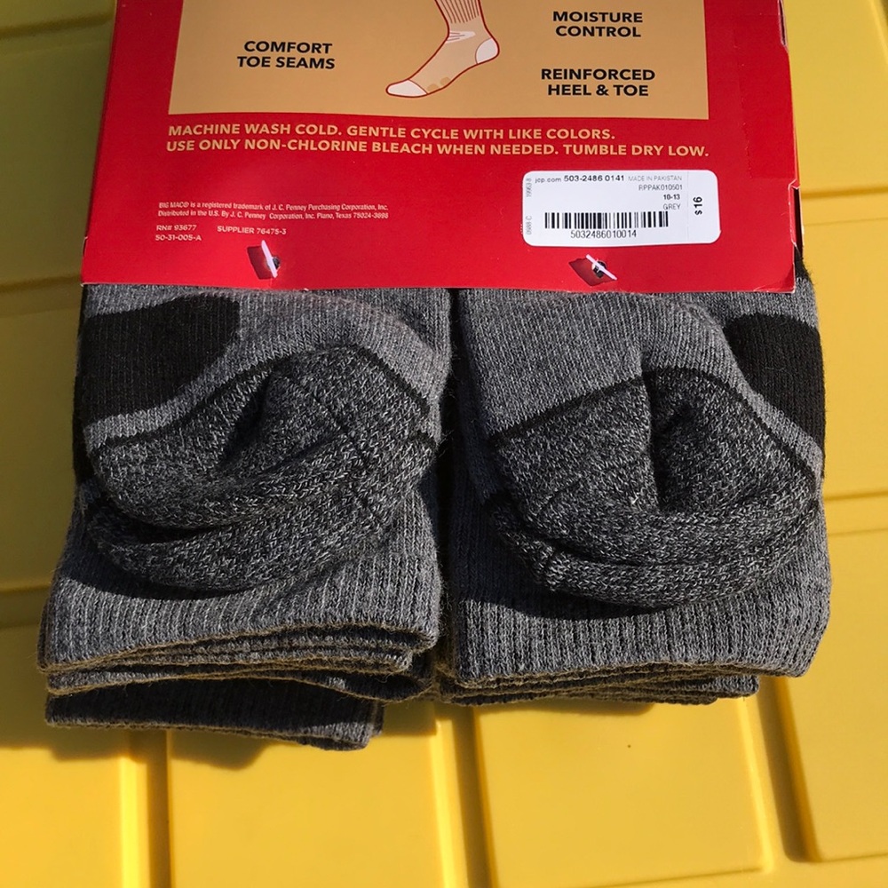 6-Pair Men’s Work Socks - Picture 7 of 8